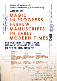 Magic In Progress. Hebrew Manuscripts In Early Modern Times